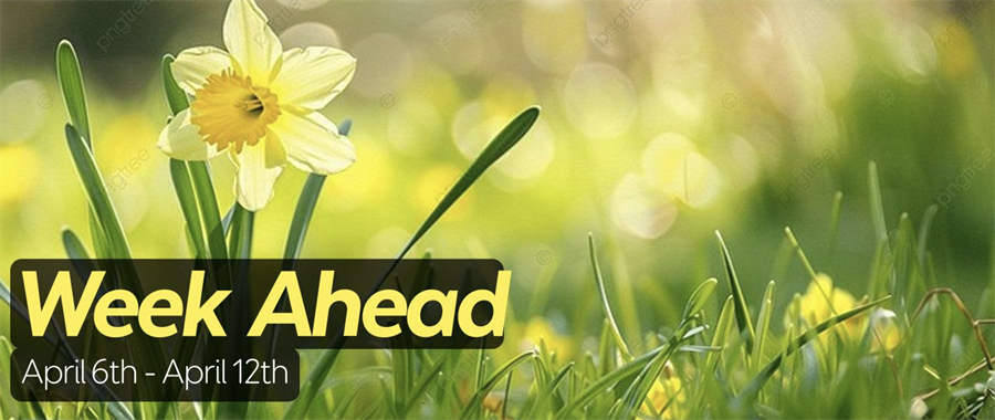 This is the image for the news article titled The Week Ahead 4/6/25